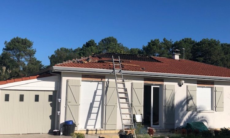 Rénovation de maison sinistrée à Tarnos