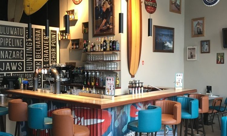 Aménagement restaurant WOODY'S DINNER sur ANGLET 