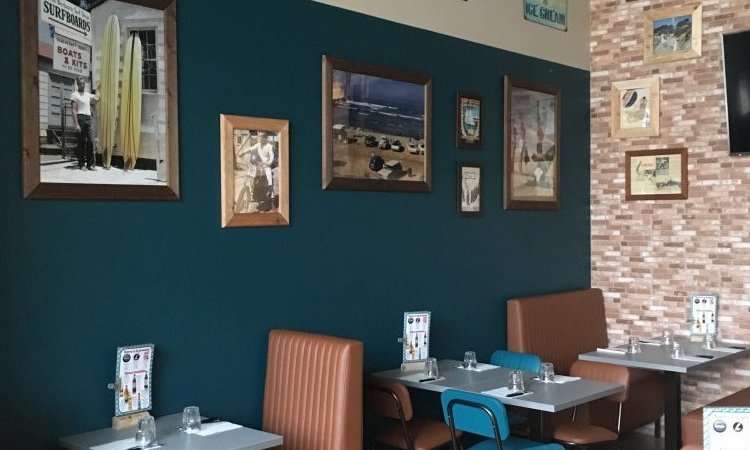 Aménagement restaurant WOODY'S DINNER sur ANGLET 